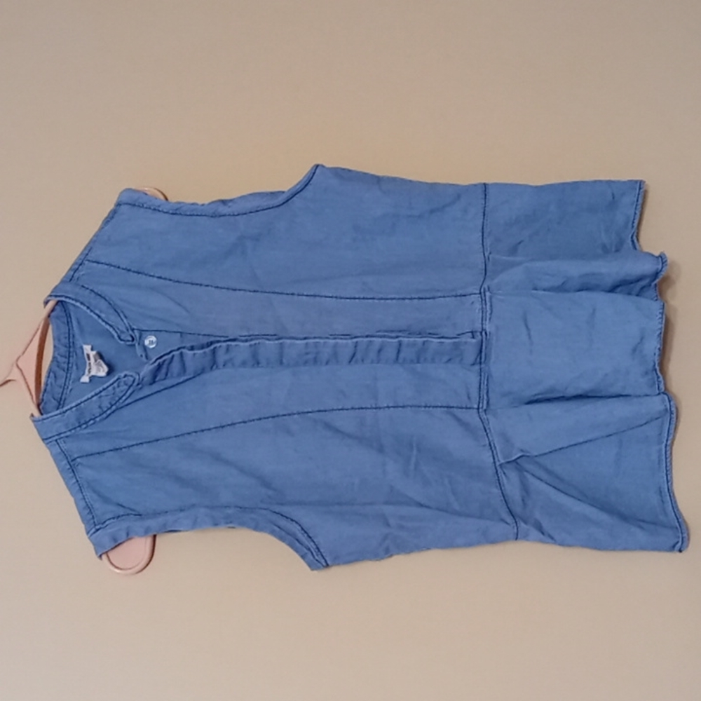Levi's Denim Peplum Top